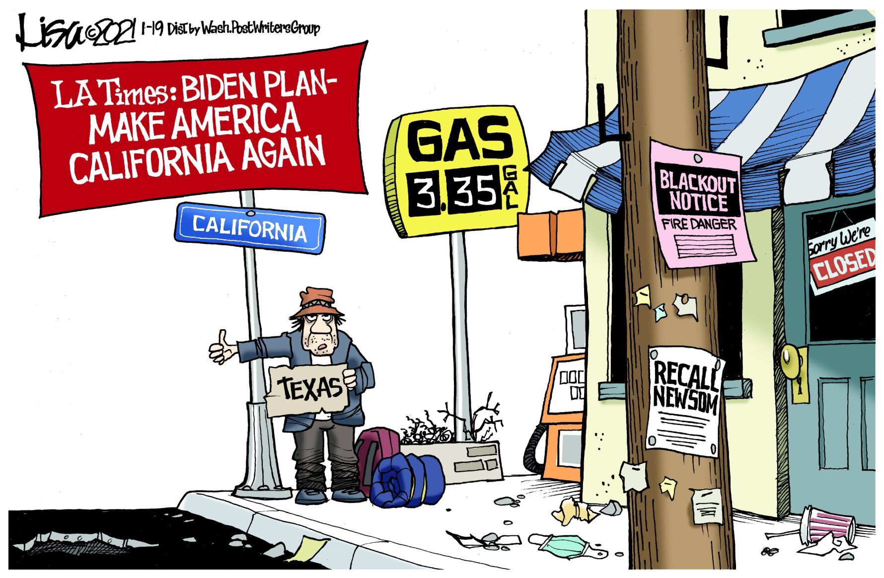 Lisa Benson cartoon